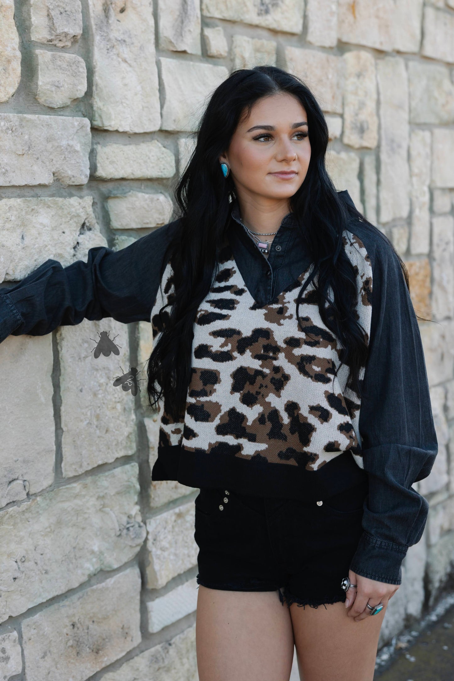 Double Shift Leopard Shirt