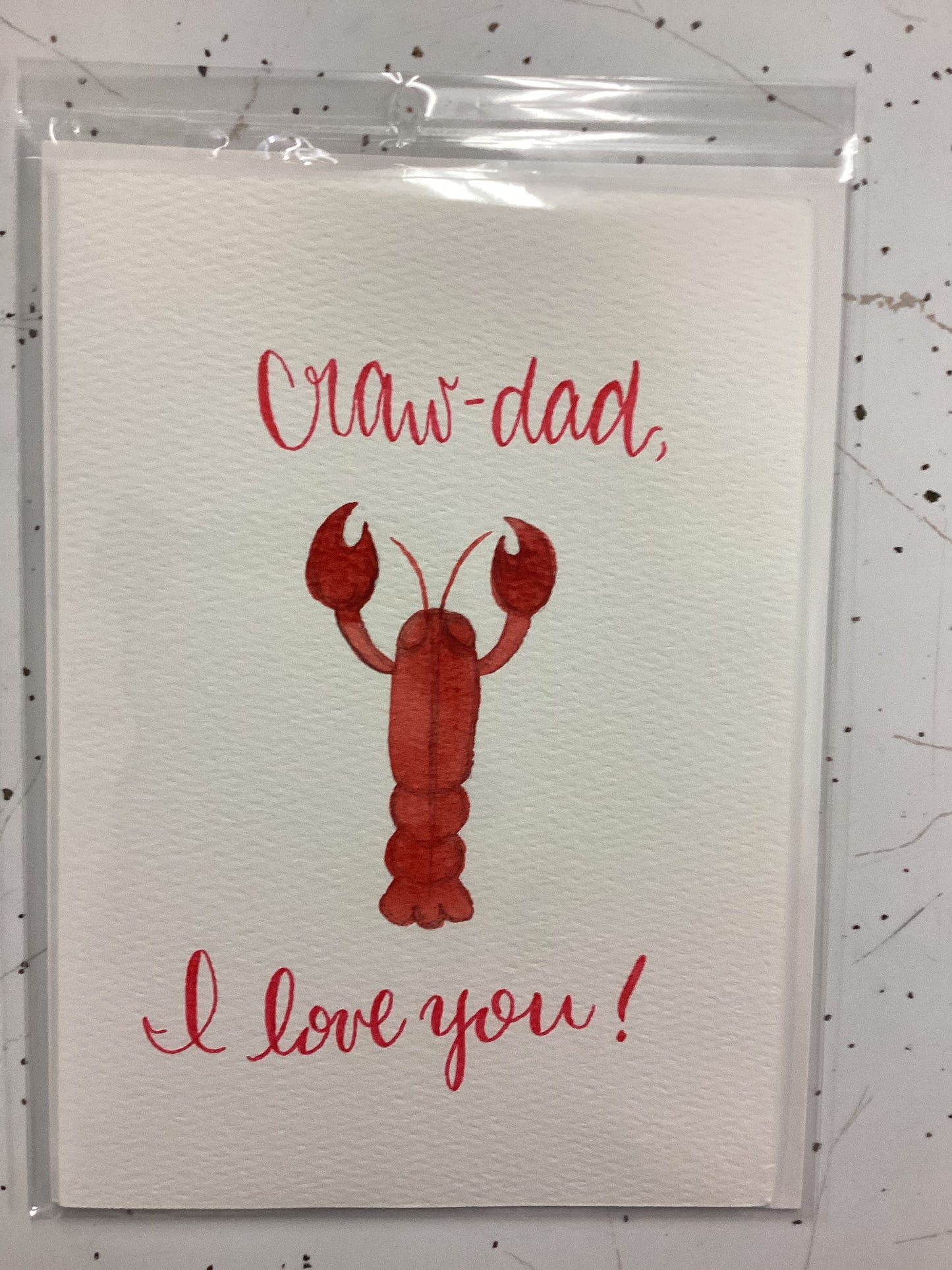 “Craw-Dad, I Love You!” Father’s Day Card