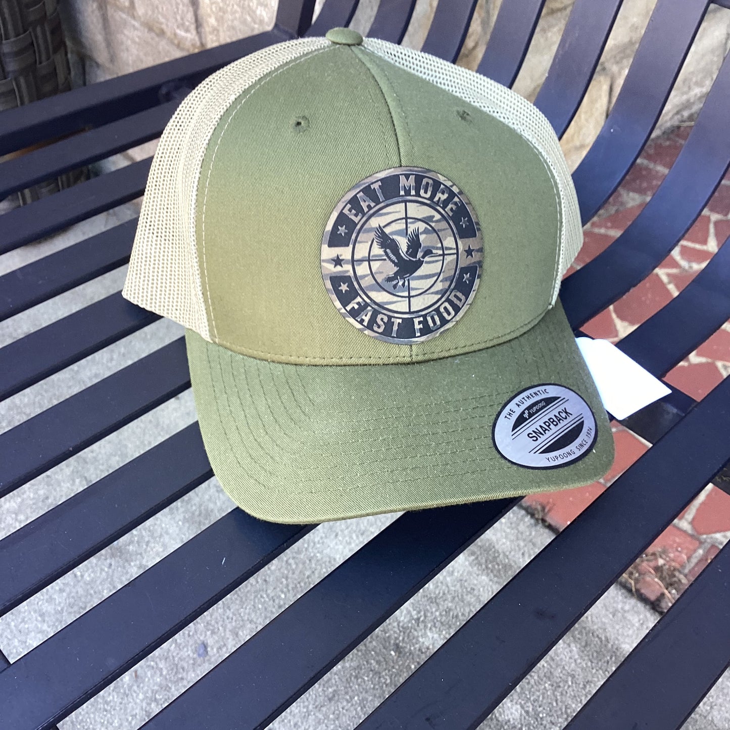 "Eat More Fast Food" Duck Hunter Trucker Hat