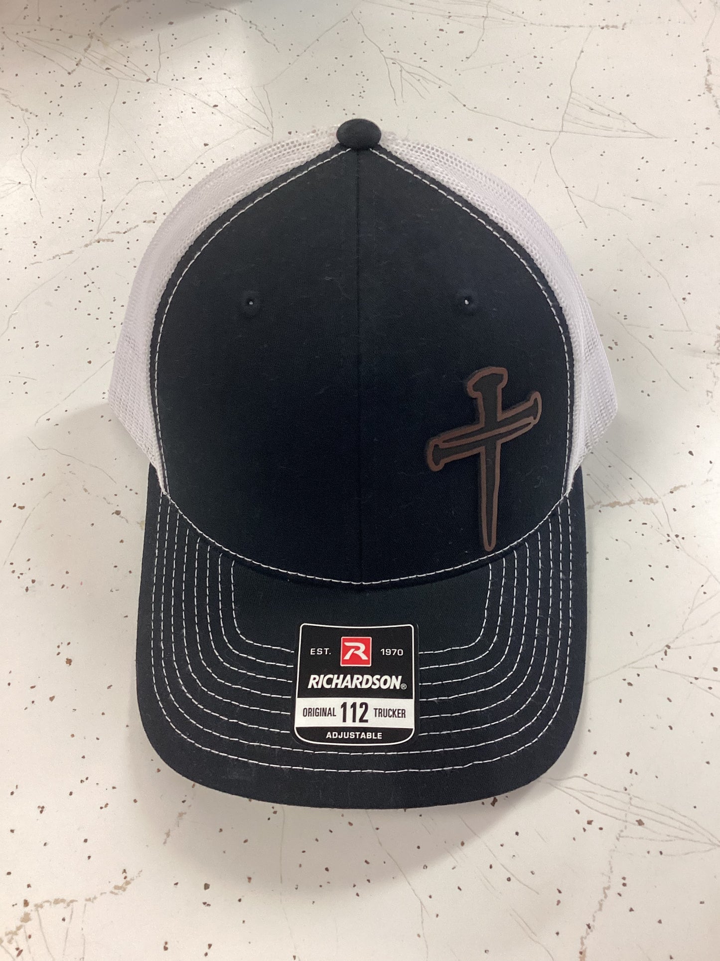 Richardson 112 Trucker Cap with Cross Logo