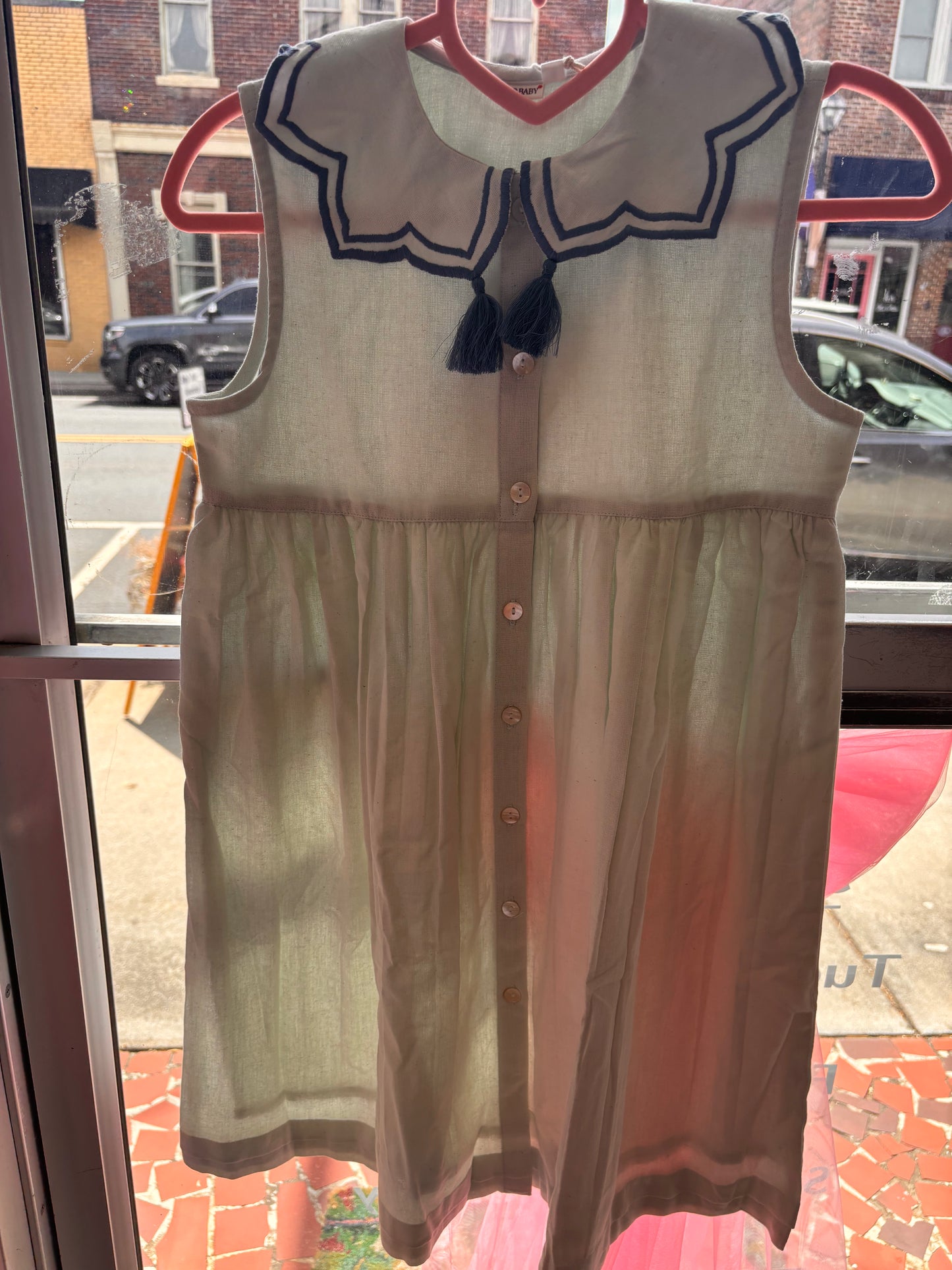 Sailor Breeze Button Dress