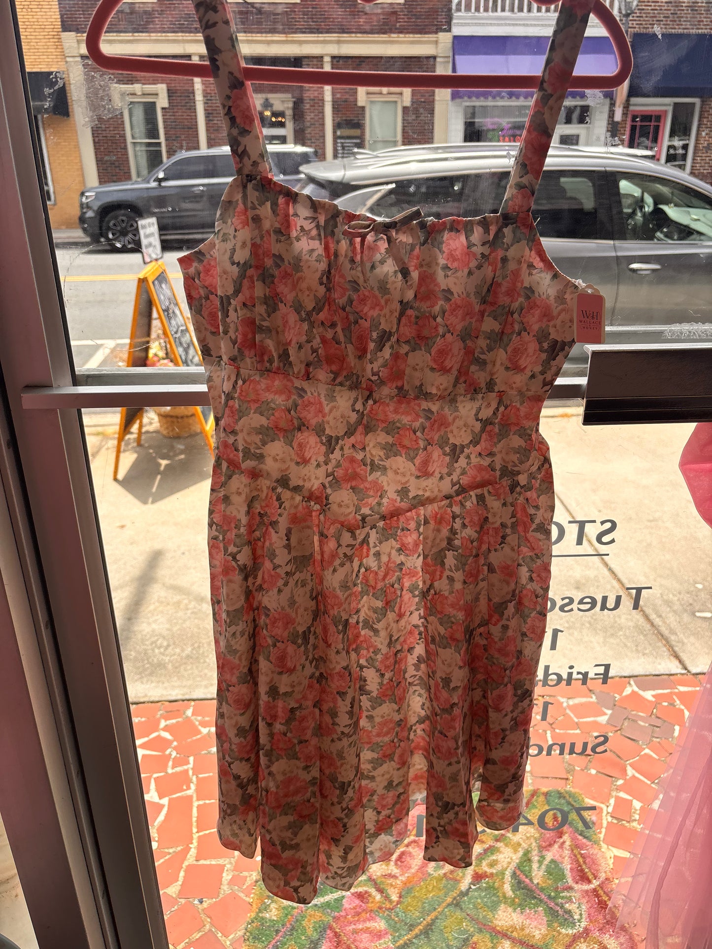 Rose Garden Pleated Dress
