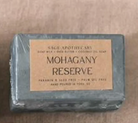 Mahogany reserve bar soap