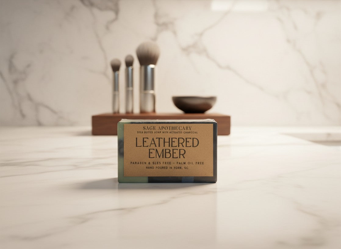 Leathered Ember bar soap