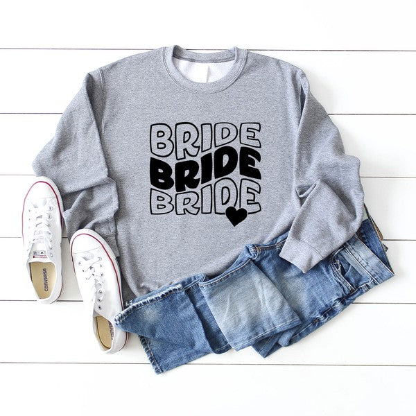 Bride Stacked Graphic Sweatshirt