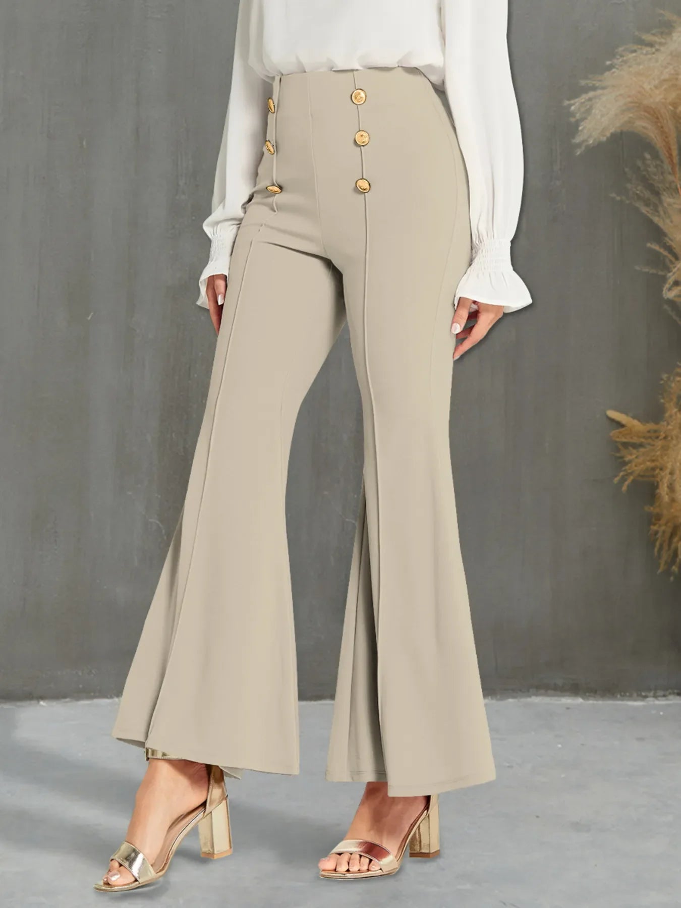 High Waisted Flare Pants (2 Colors)