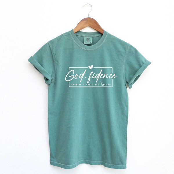 Godfidence I Can't But He Can Garment Dyed Tee (4 Colors)