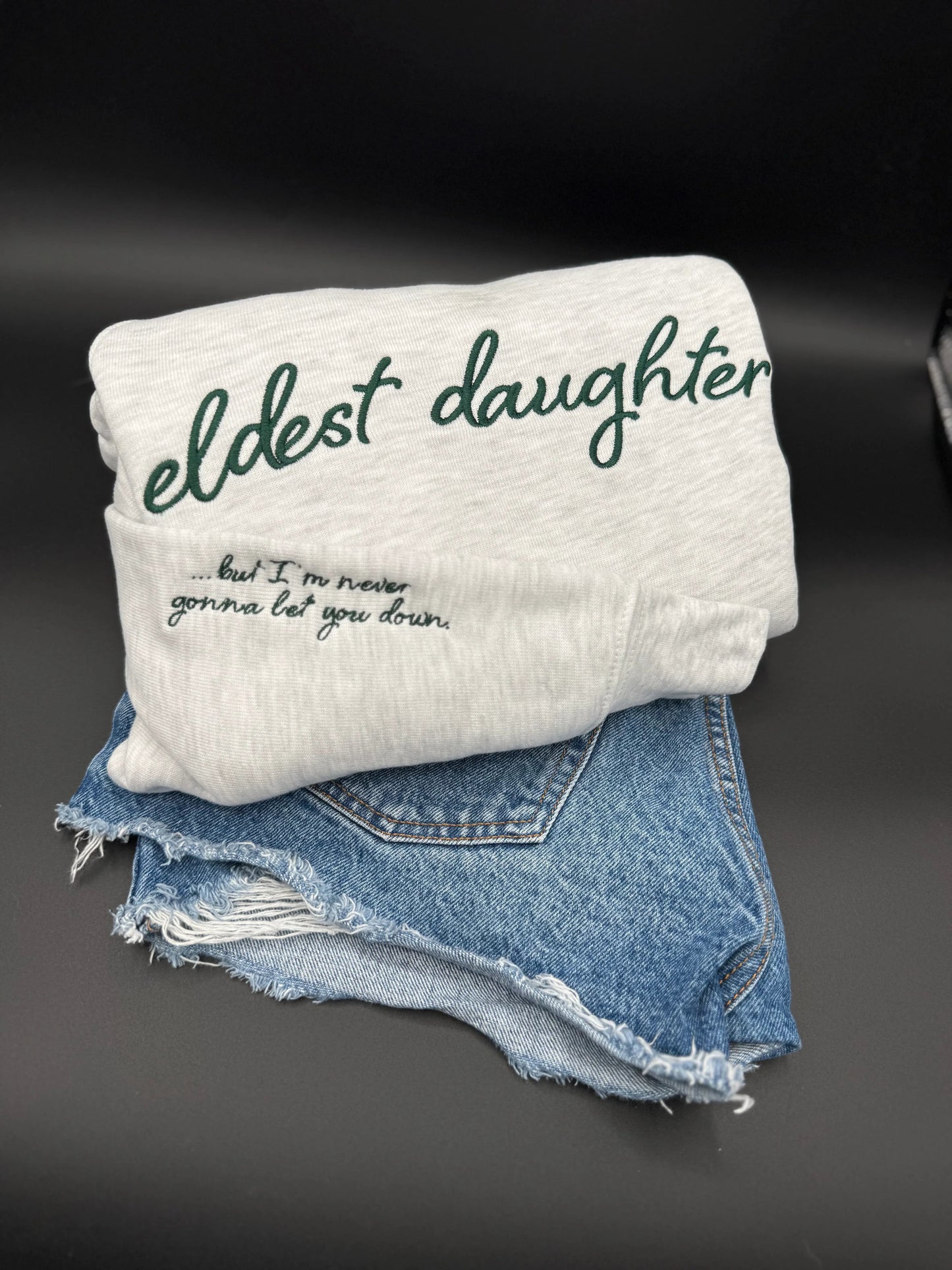 Eldest Daughter Embroidered Crewneck Sweatshirt