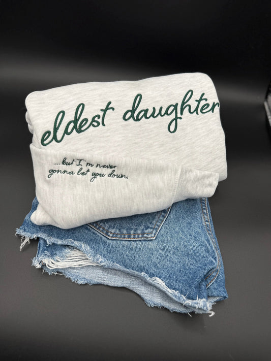 Eldest Daughter Embroidered Crewneck Sweatshirt