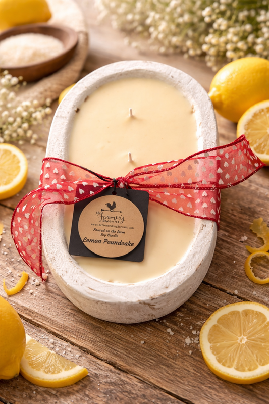 Lemon Poundcake Soy Candle