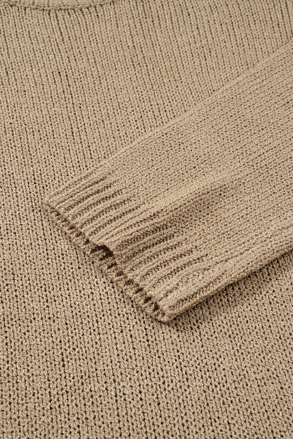 Green Oversize Drop Shoulder Slouchy Sweater Dress