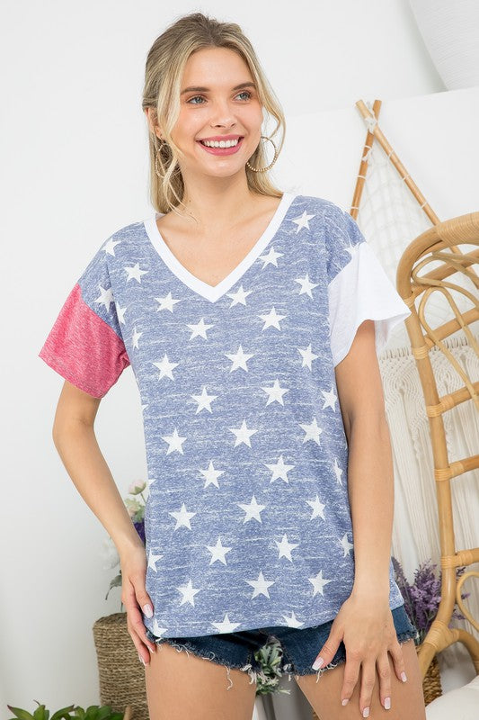 Plus 4th of July Top