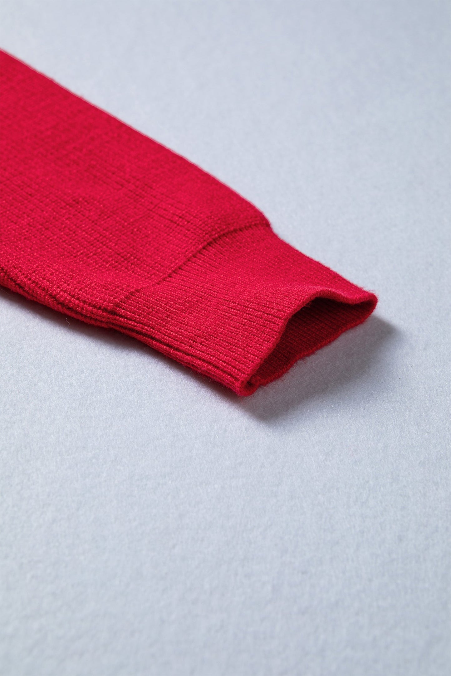 Arya Embroidered Graphic Ribbed Sweater