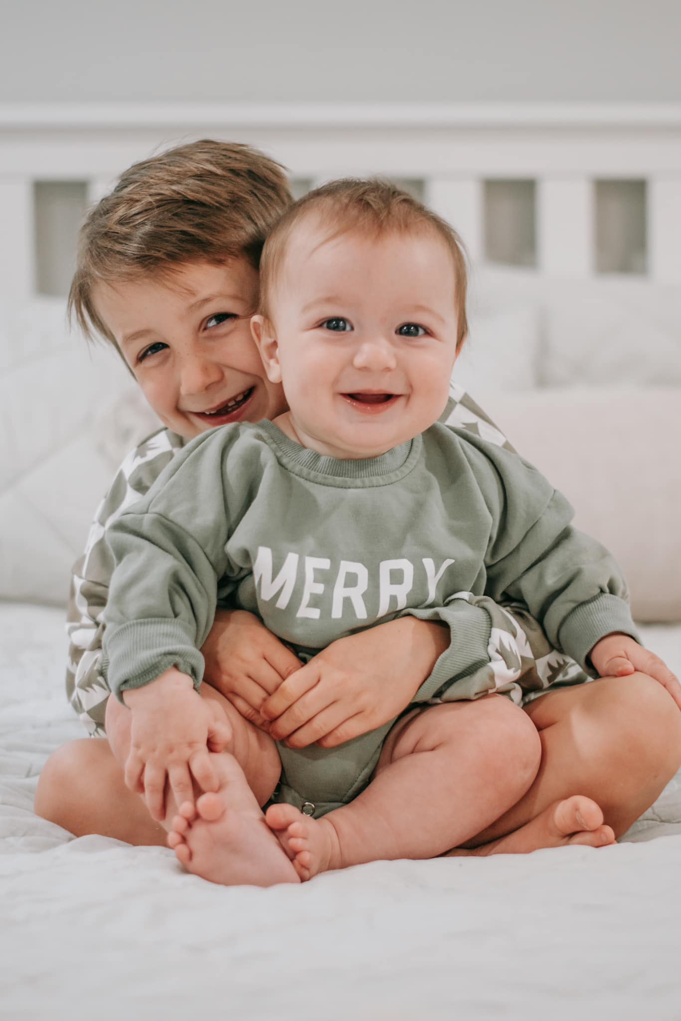 Merry Sweatshirt Romper