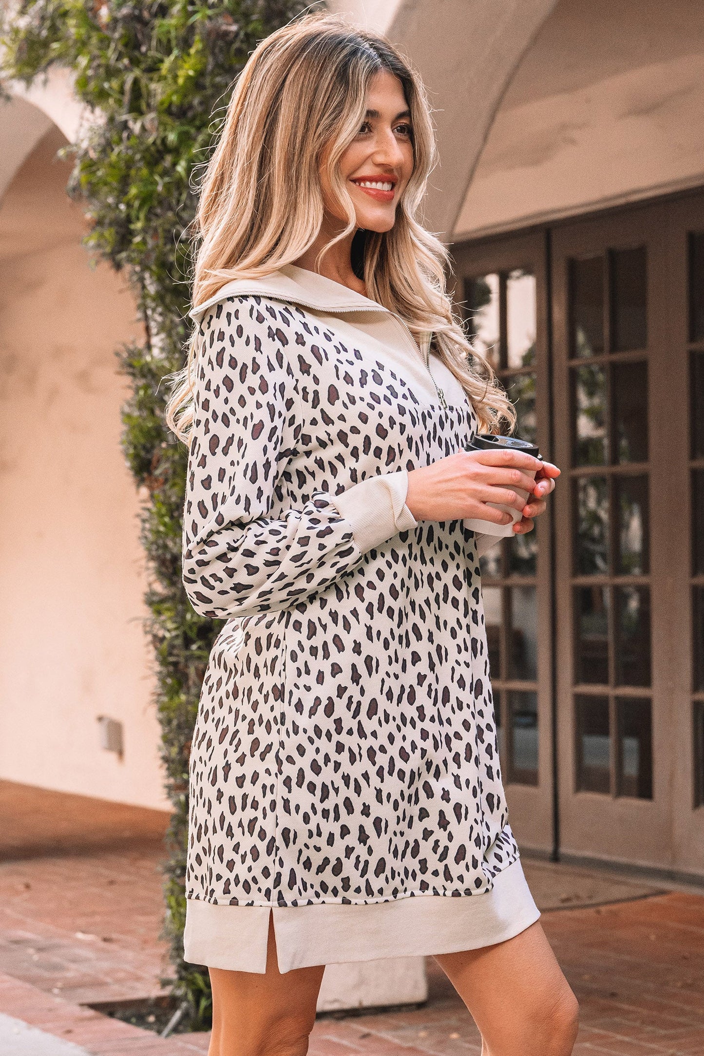 Laurel Patchwork Shift Mini Dress