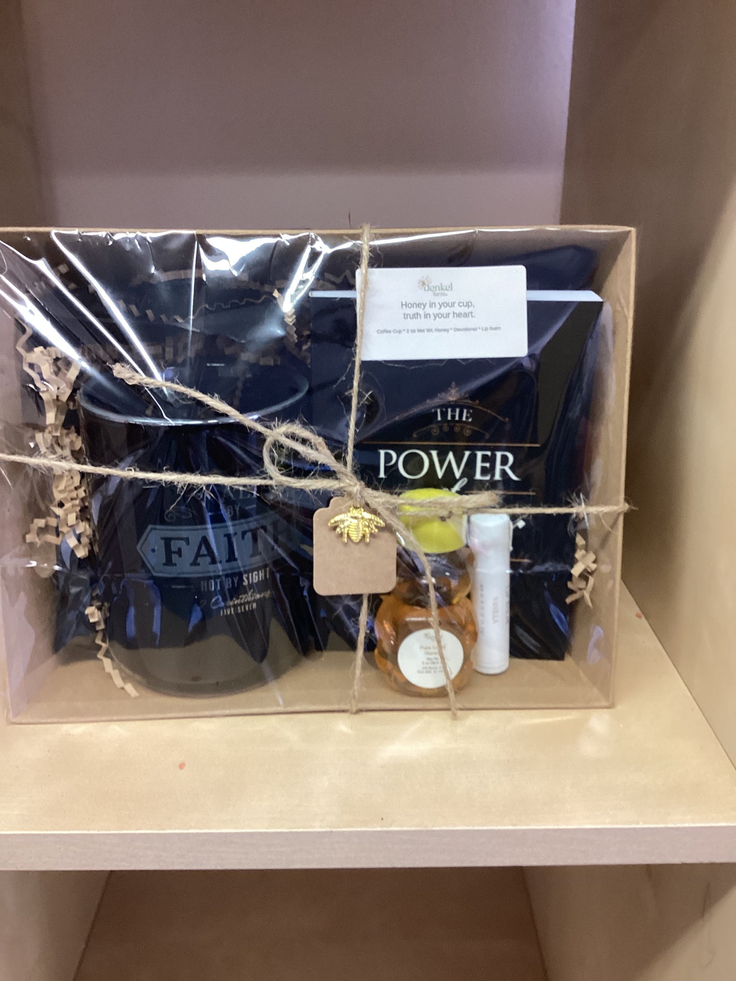 "Honey in Your Cup, Truth in Your Heart" Faith Gift Set