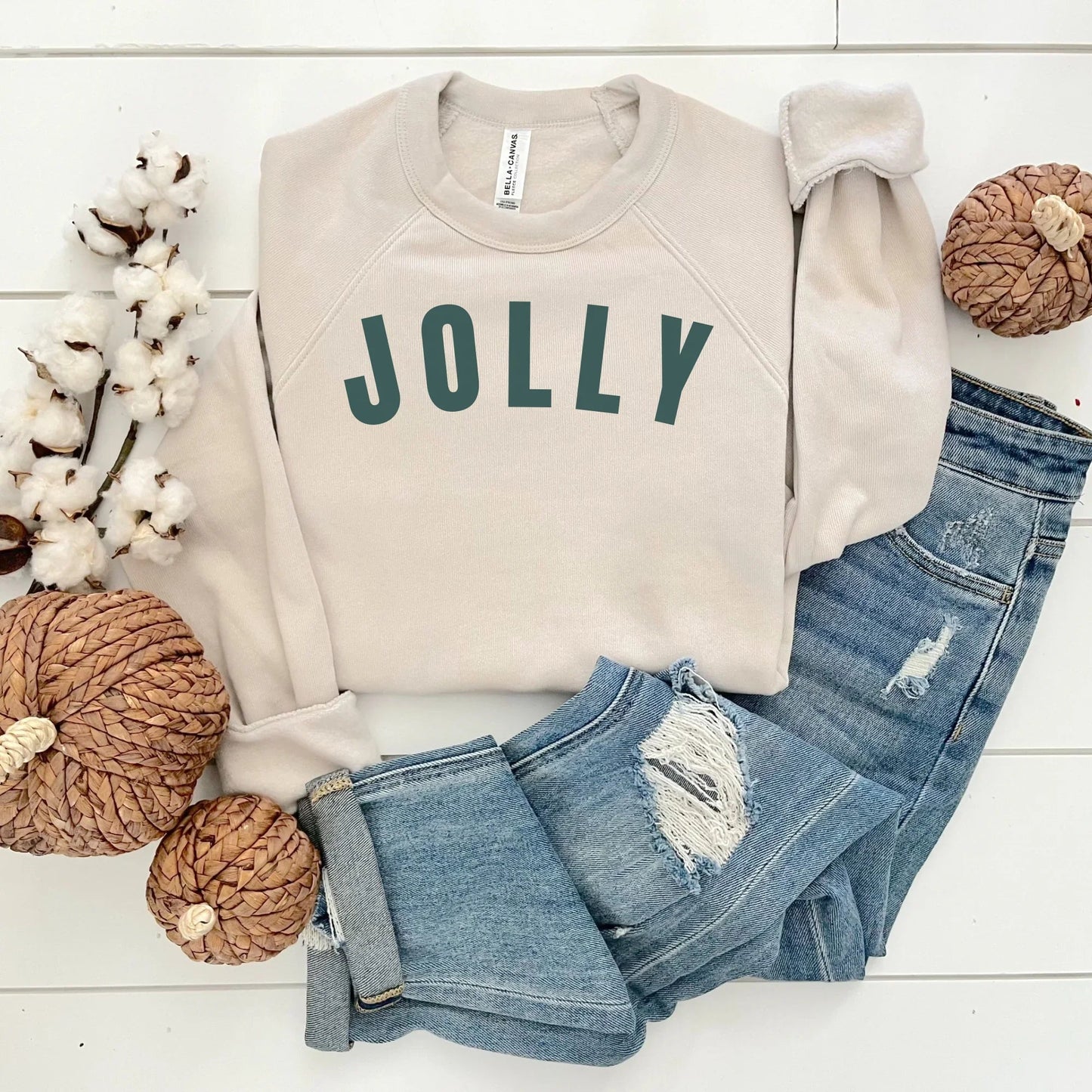 Jolly Christmas Crewneck Sweatshirt