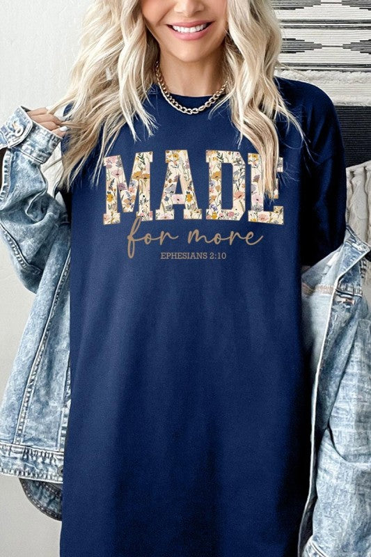 Made for More Faith Graphic Plus Heavy Cotton Tee