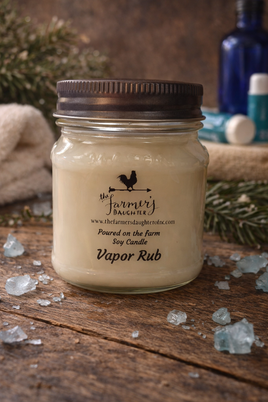 Vapor Rub Soy Candle