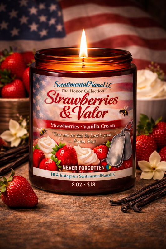 Strawberries & Valor-Strawberries -Vanilla Cream