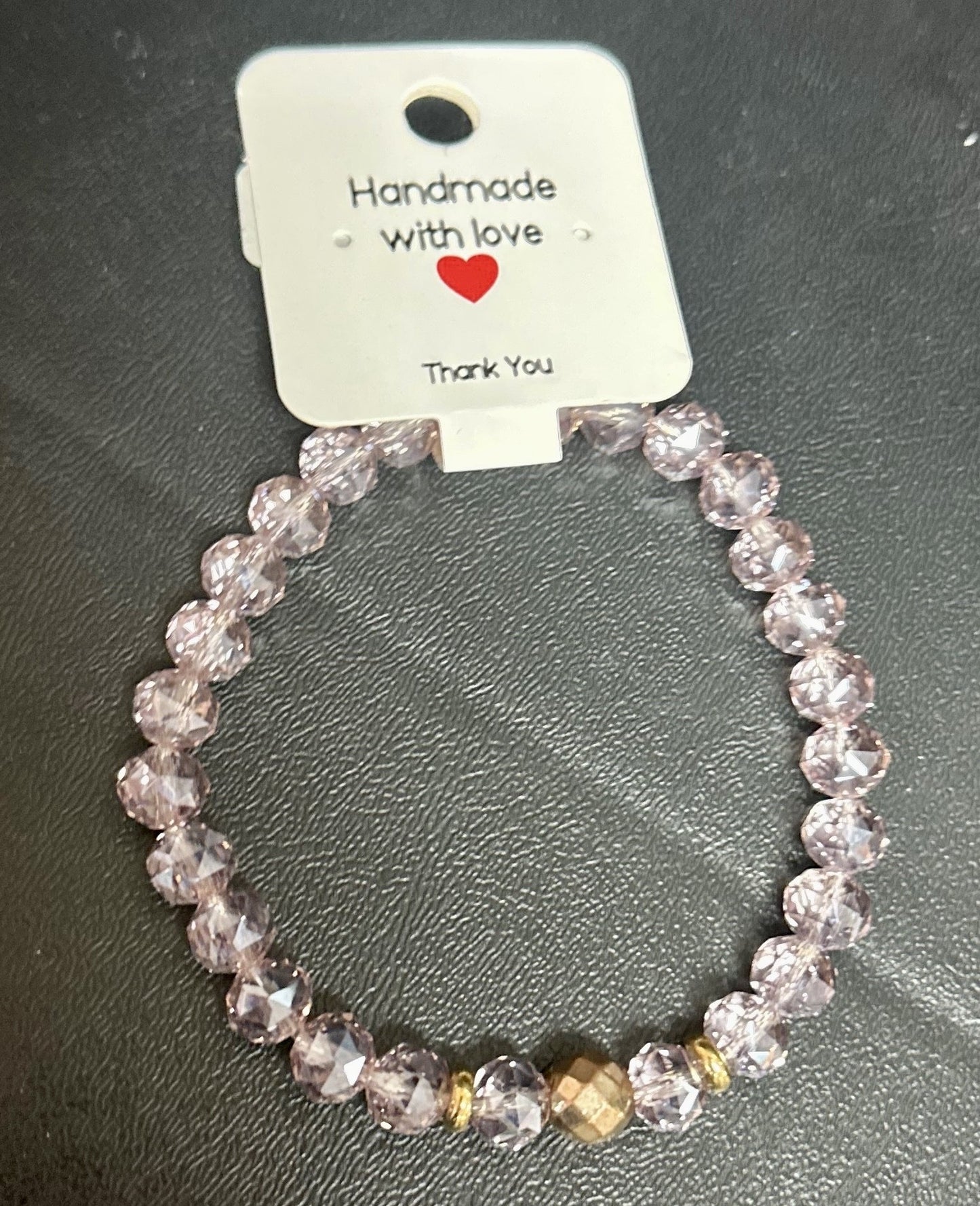 Single Glass Beaded Bracelet