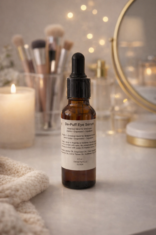 Denkel Farm’s De‑Puff Eye Serum