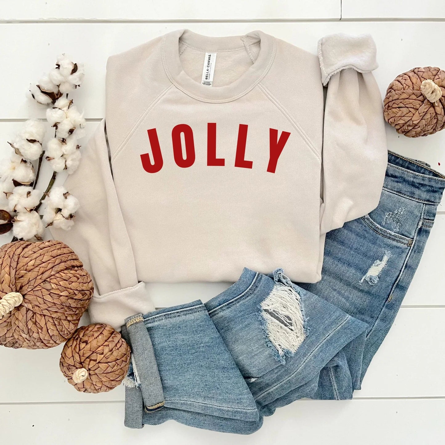 Jolly Christmas Crewneck Sweatshirt