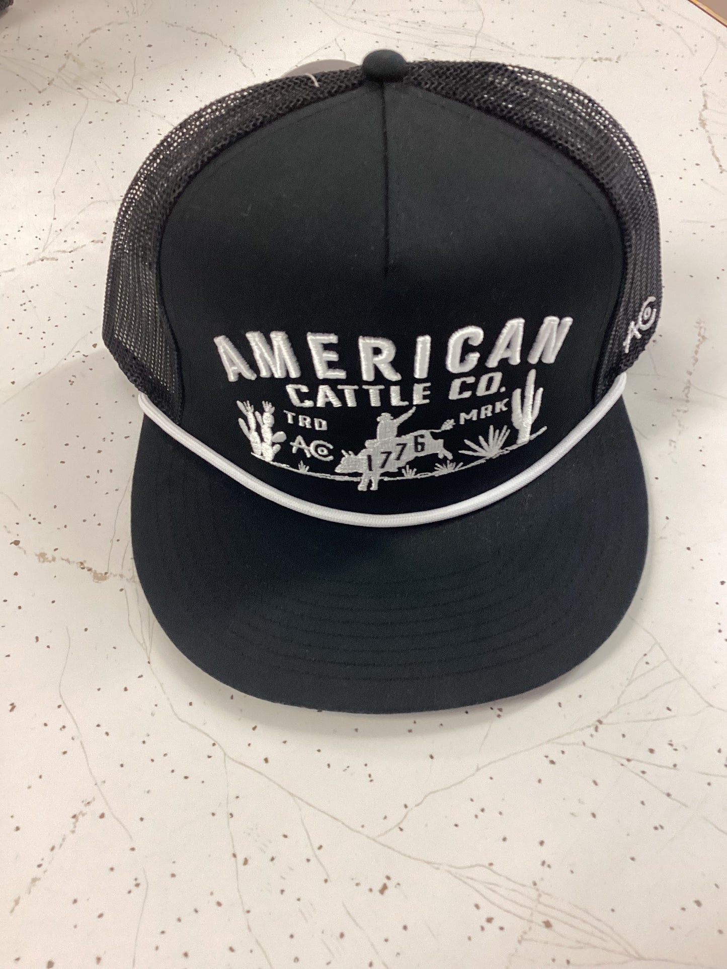 American Cattle Co. 1776 Rope Trucker Hat