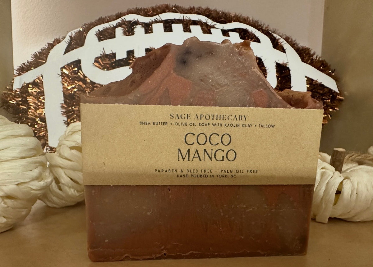 Tallow & Olive Oil Handmade Soap | Cold Process | Shea Butter, Jojoba & Sweet Almond Oil