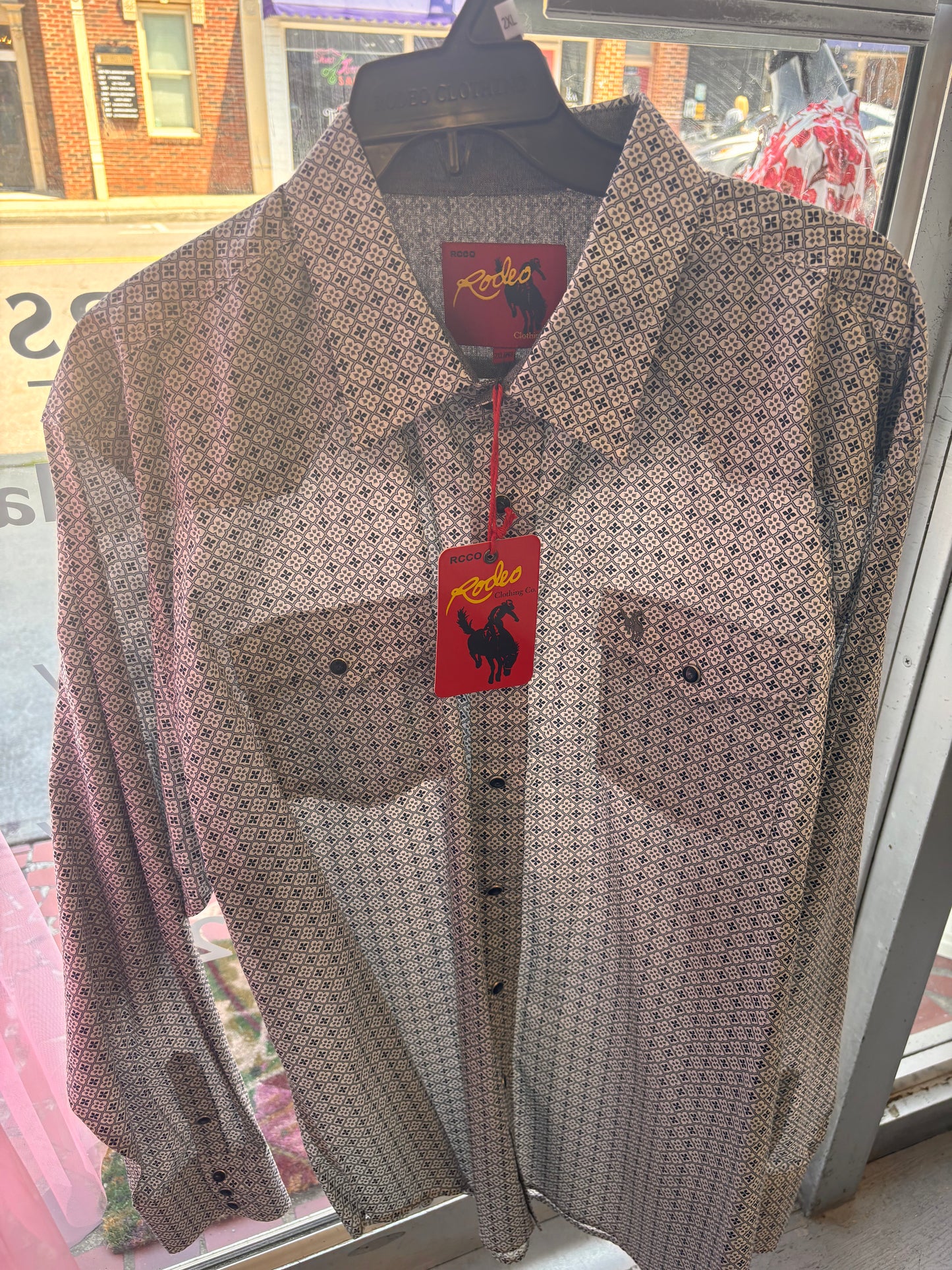 The Mosaic Snap-Button Western Shirt