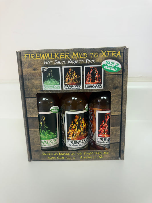 Firewalker Mild to Xtra Hot Sauce Variety Pack