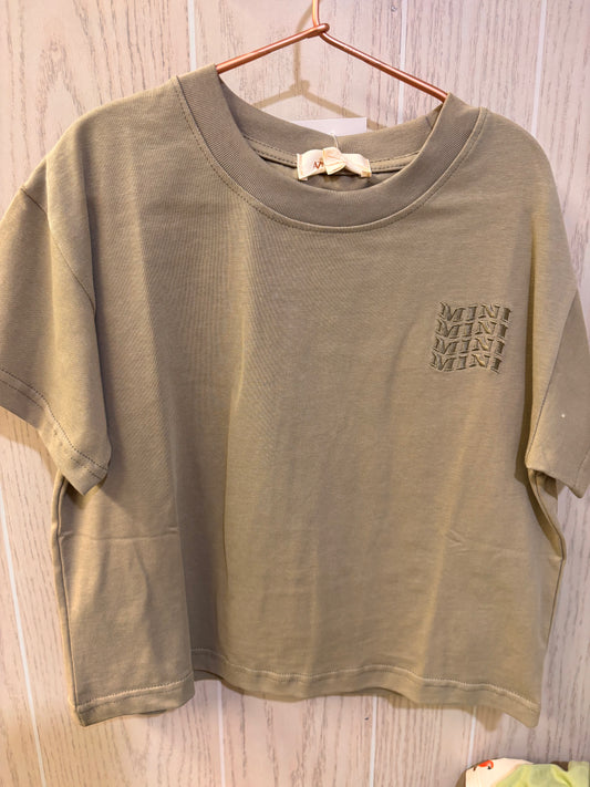 Mini Embroidered Tee