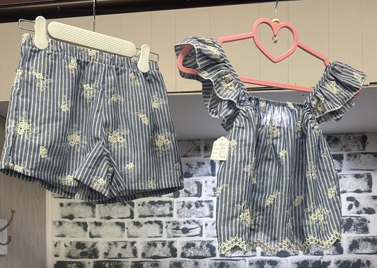 Bluebell Bloom Flutter Short Set Tween