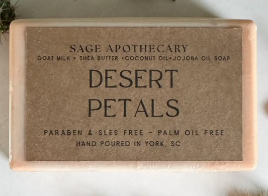 Desert petals bar soap