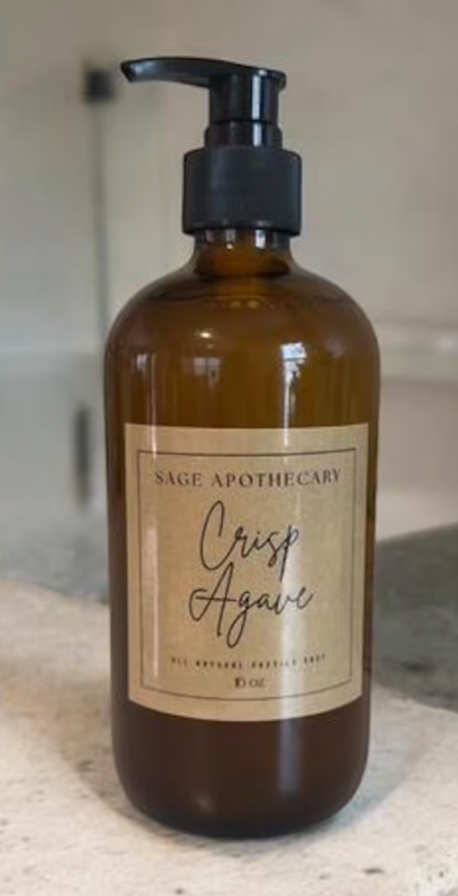 Crisp agave castile soap