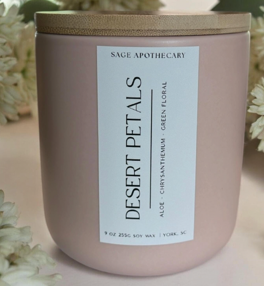 Desert Petals Soy Candle