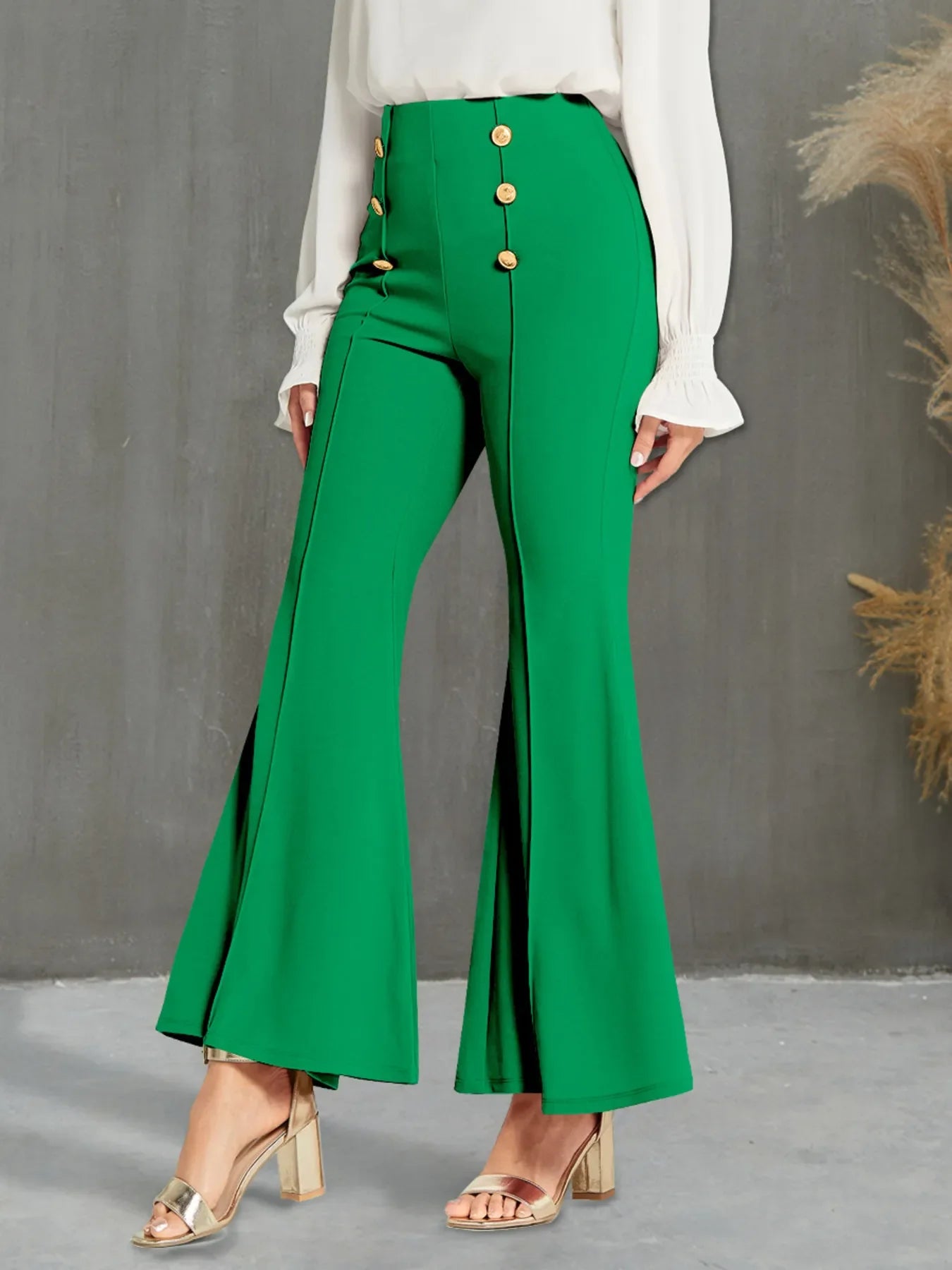 High Waisted Flare Pants (2 Colors)
