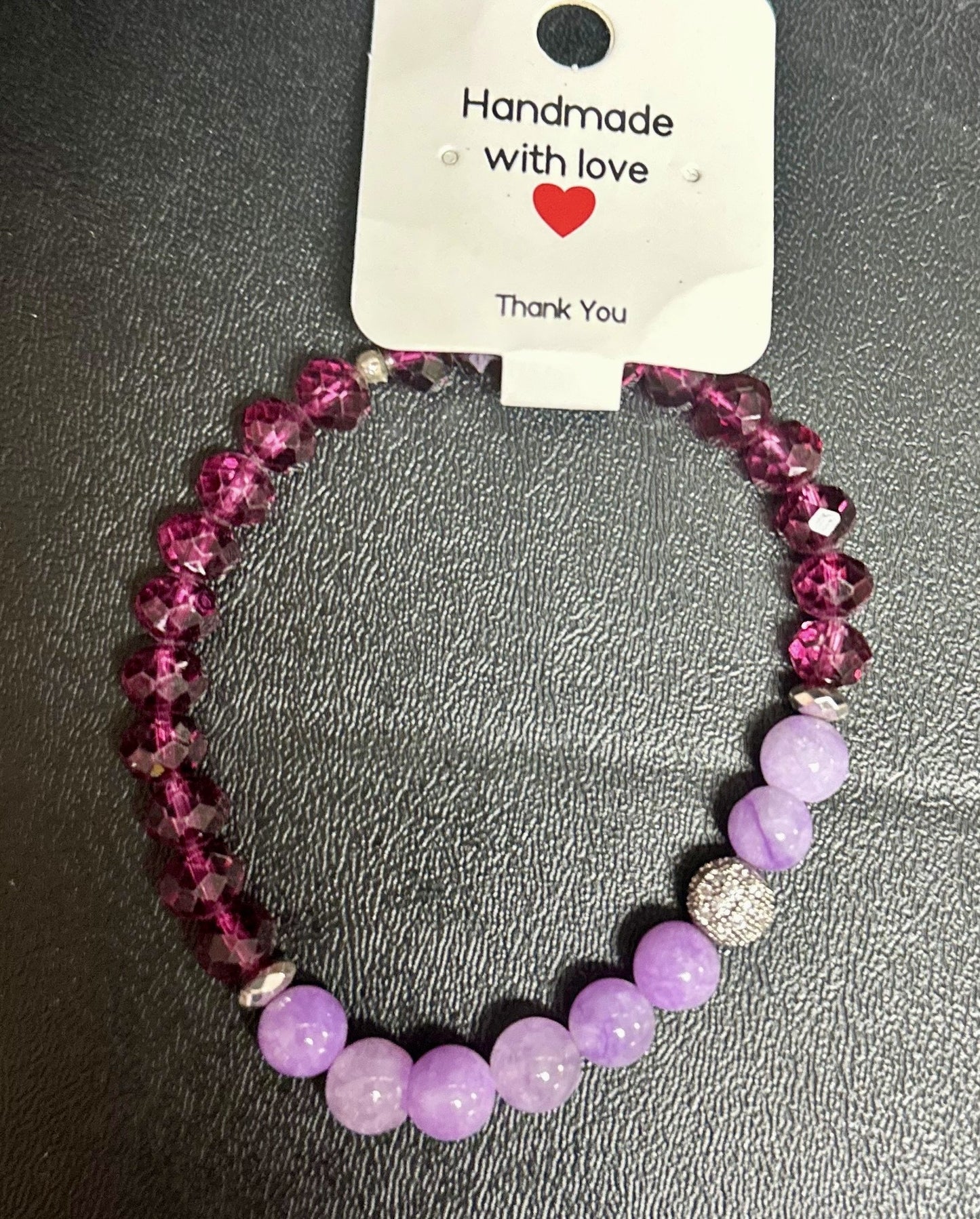 Single Glass Beaded Bracelet