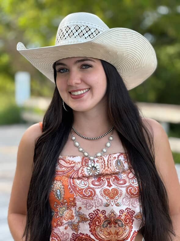 White Stone Faux Squash Blossom Necklace