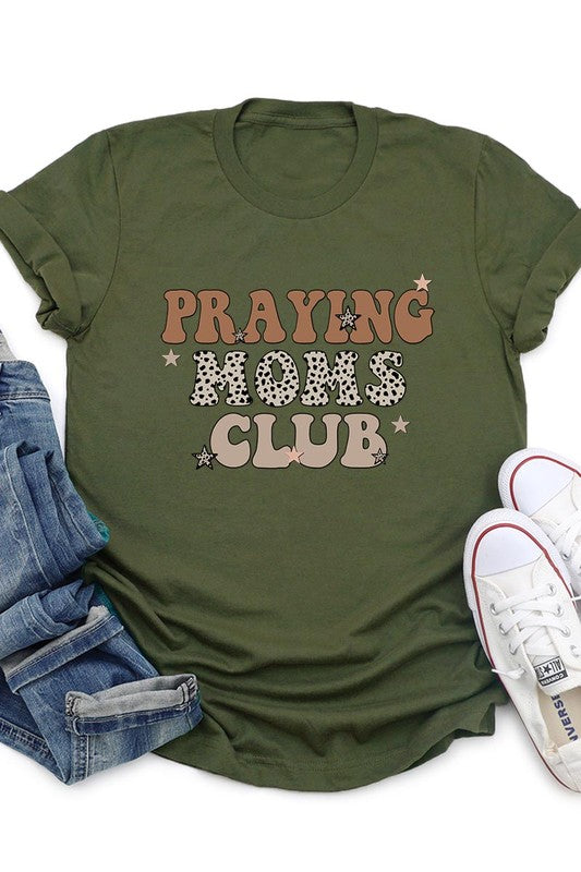 Plus Praying Moms Club Short Sleeve Tee  (16 Colors)