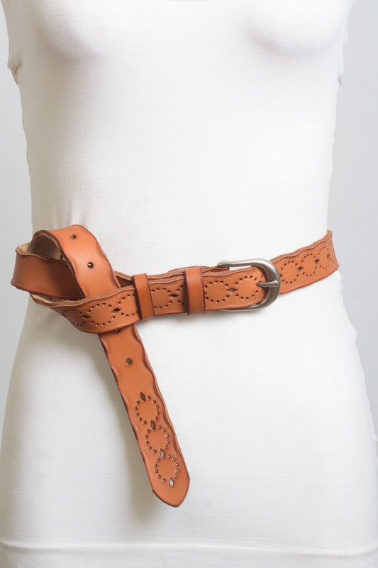 Bohemian Punched Out Belt (2 Colors)