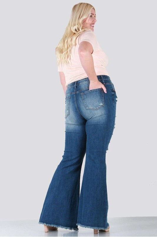 Plus Size Boot Cut with Detroy